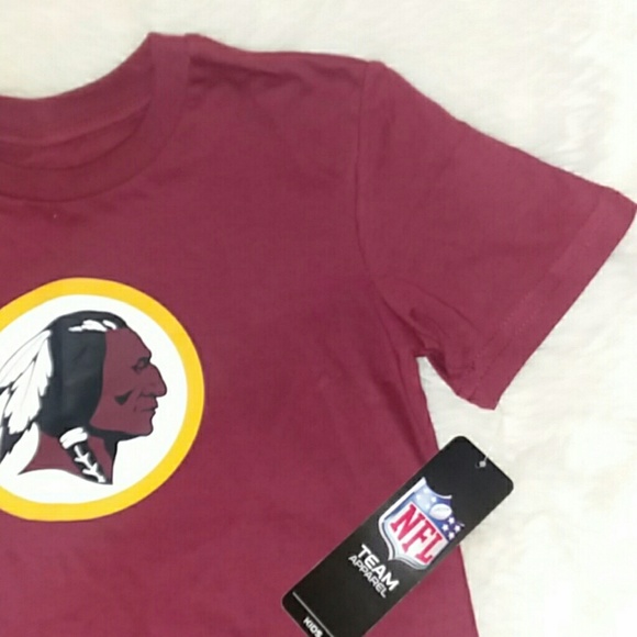 NWT Authentic NFL Washington Redskins Tee Med(5-6) - Picture 4 of 6
